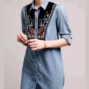 Holding-Horses-Anthropologie-Tunic-Chambray